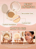 Sheglam Lock & Go Long-Lasting Cushion Foundation photo 7
