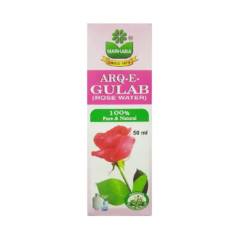 Arqe Gulab Eye Drop 50ml — Natural Rose Water for Eye Cleansing & Skin Toning