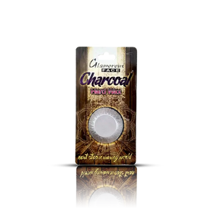 Glamorous Face Charcoal Hard Wax Card