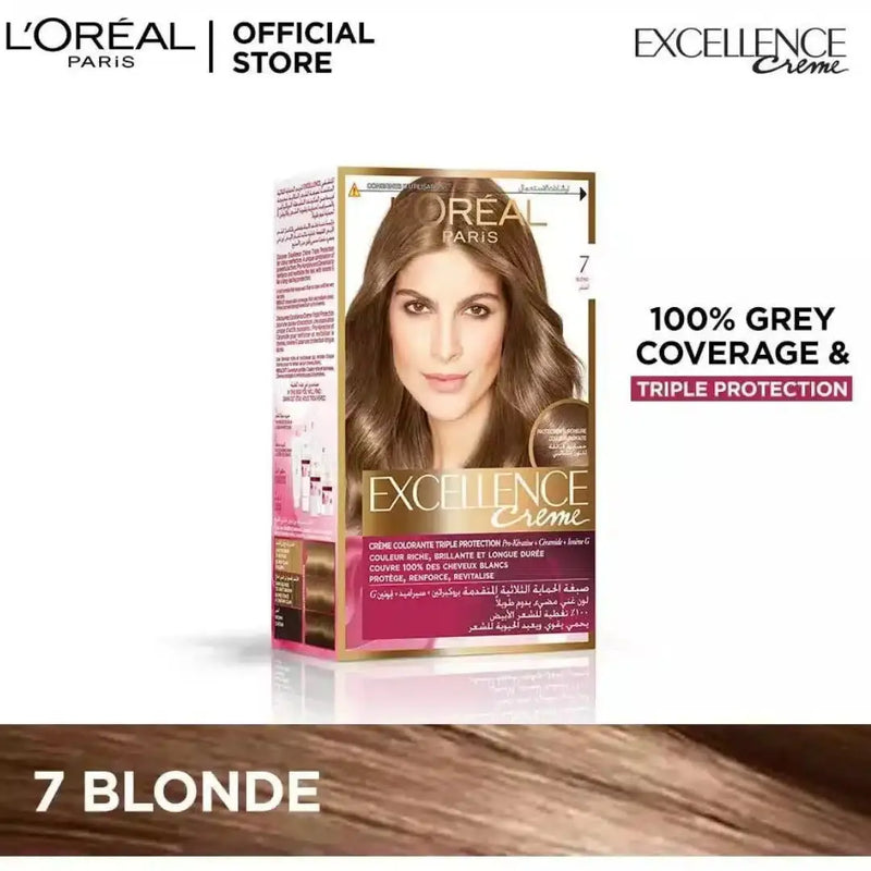 L'Oreal Paris Excellence Creme 7 Blond Hair Color