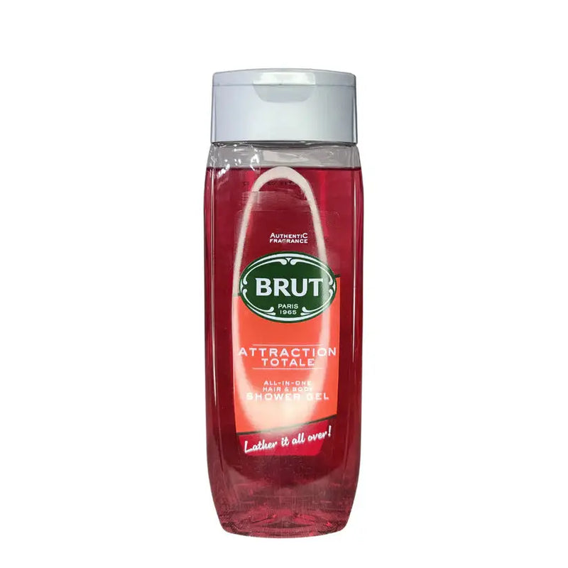 Brut Attraction Totale All-in-One Hair & Body Shower Gel 500ml