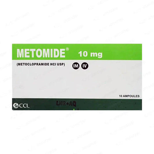 Metomide 2mL Injection – Metoclopramide 10mg for Nausea & Vomiting – Available in Pakistan