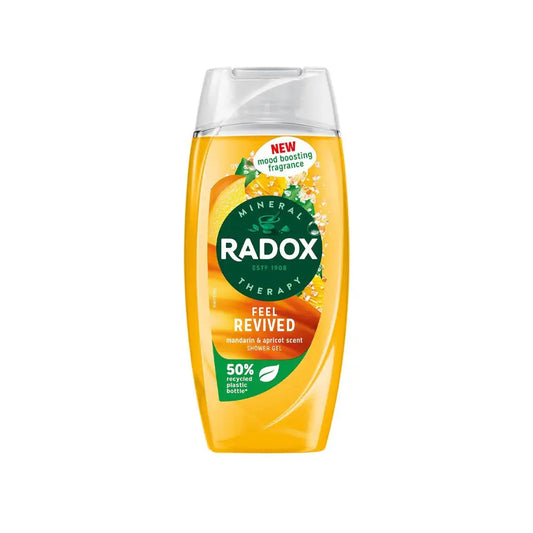 Radox Feel Revived Mandarin & Apricot Scent Shower Gel 225ml