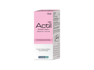 Actil Lotion – Salicylic Acid 16.7mg & Lactic Acid 16.7mg for Skin Exfoliation