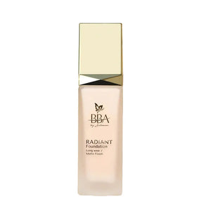 BBA Radiant Foundation Smooth Finish Makeup – Lightweight Buildable Coverage Foundation