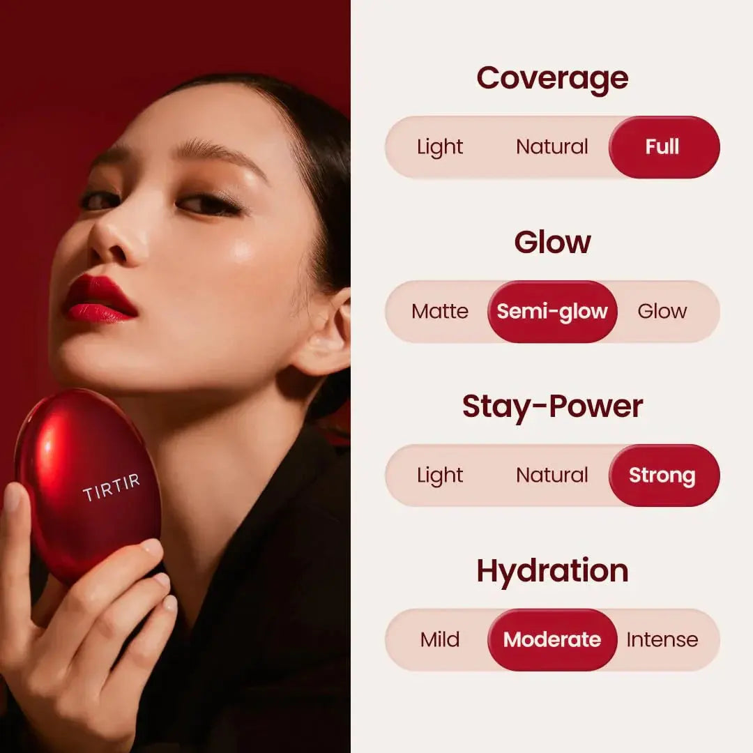 Tirtir- Mask Fit Red Cushion 18g (Full Size) – back of packaging