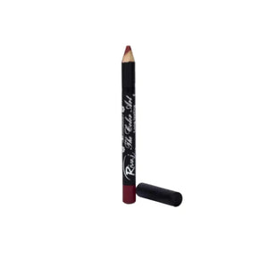 Rivaj No.31 Soft Maroon Lip & Eye Pencil Waterproof – Dual-Use Color Cosmetic