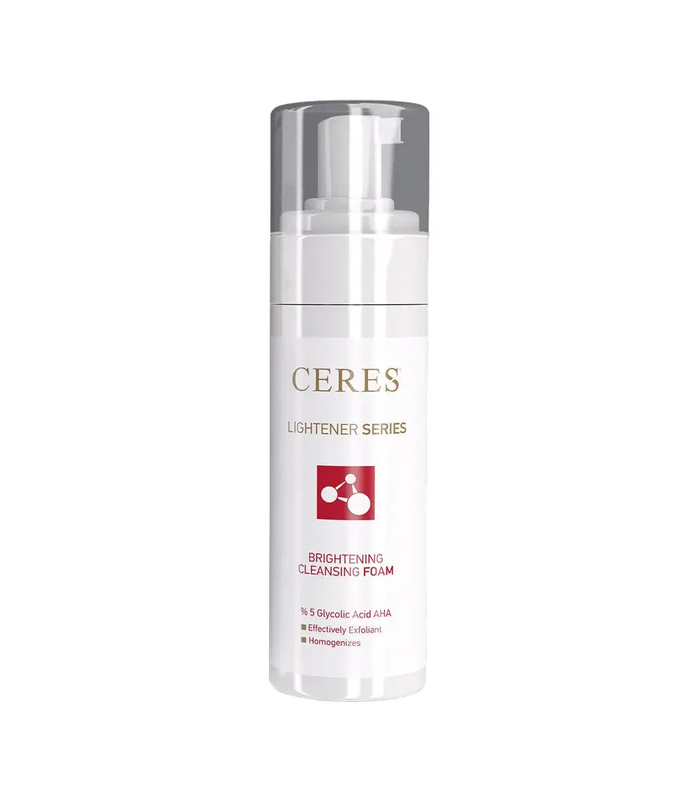 Brightening Cleansing Foam 180ml – Radiant Skin Cleanser with Algae Complex