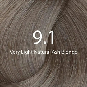 Eazicolor 9.1 Very Light Ash Blonde tube — permanent hair colour Pakistan
