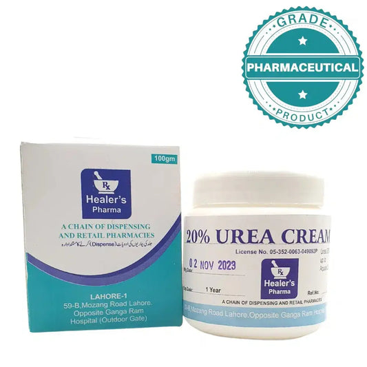 Healers Pharma 20% Urea Cream 100g