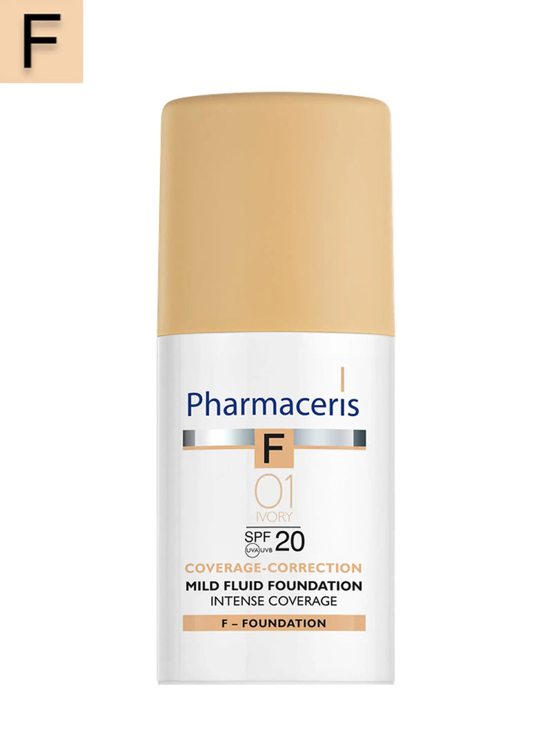 Pharmaceris F Ivory 1 SPF 20 Fluid Foundation 30ml