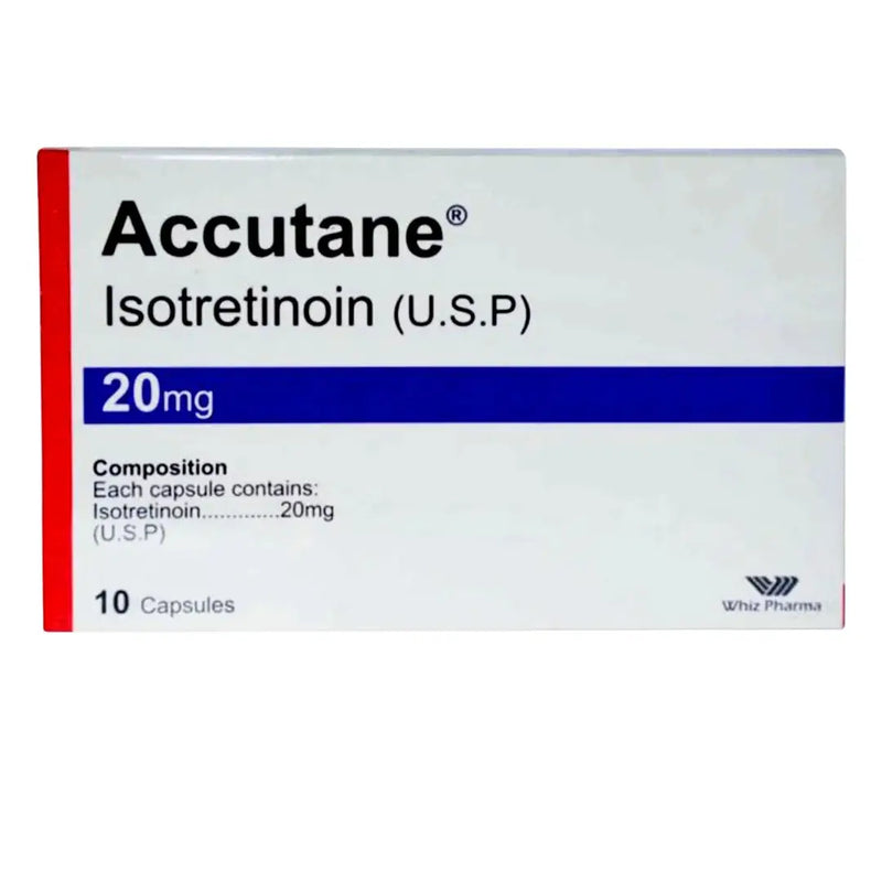 Accutane Isotretinoin 10mg Capsules — Acne & Anti-Aging Retinoid