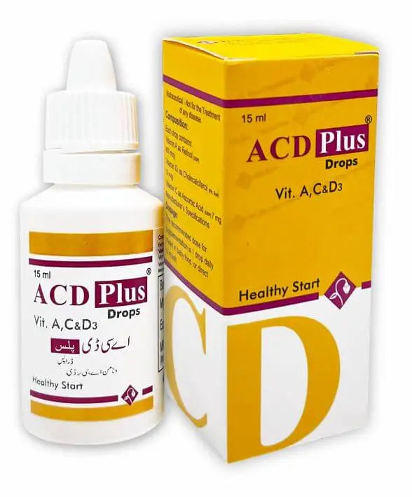 ACD Plus Oral Drops — Vitamins A, C & D for Infants