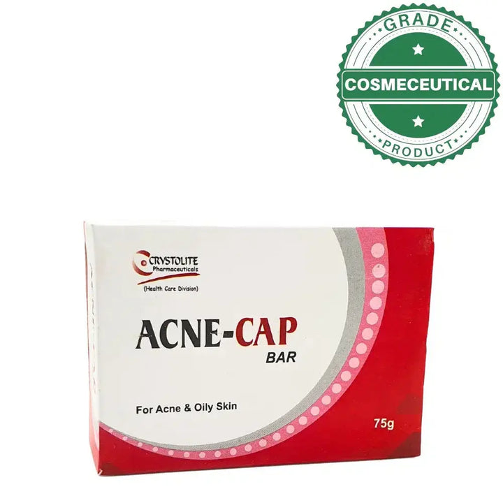 ACNE-CAP Bar 75g - Gentle Cleansing for Acne-Prone Skin CRYSTOLITE