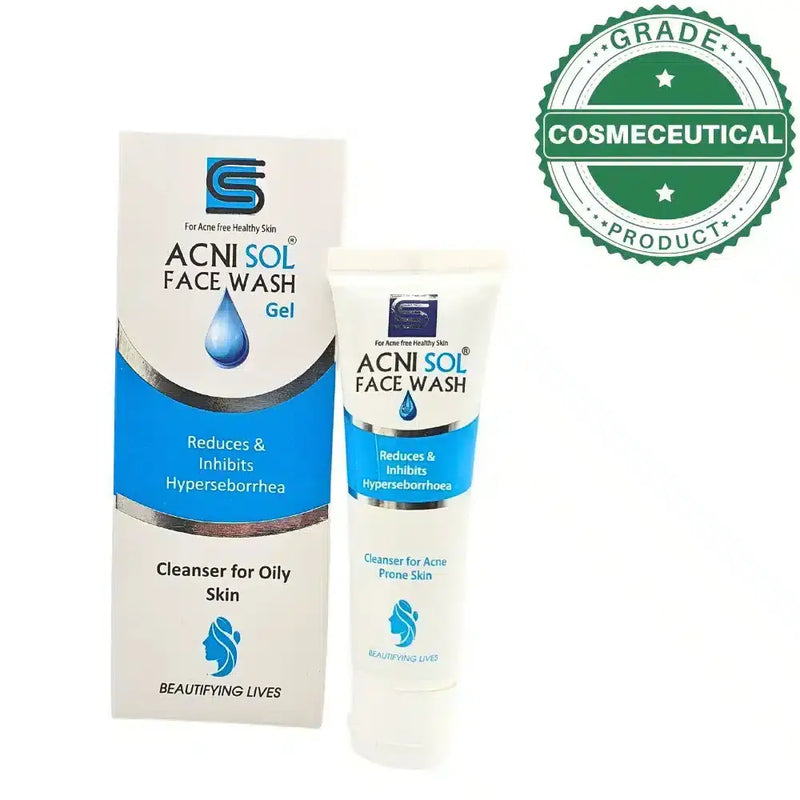 Acne Sol Face Wash Gel for Oily Skin 50g