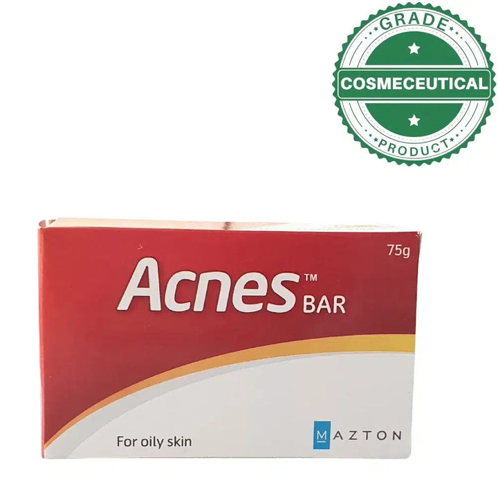 ACNES Bar 75g - Effective Cleansing for Acne-Prone Skin MAZTON