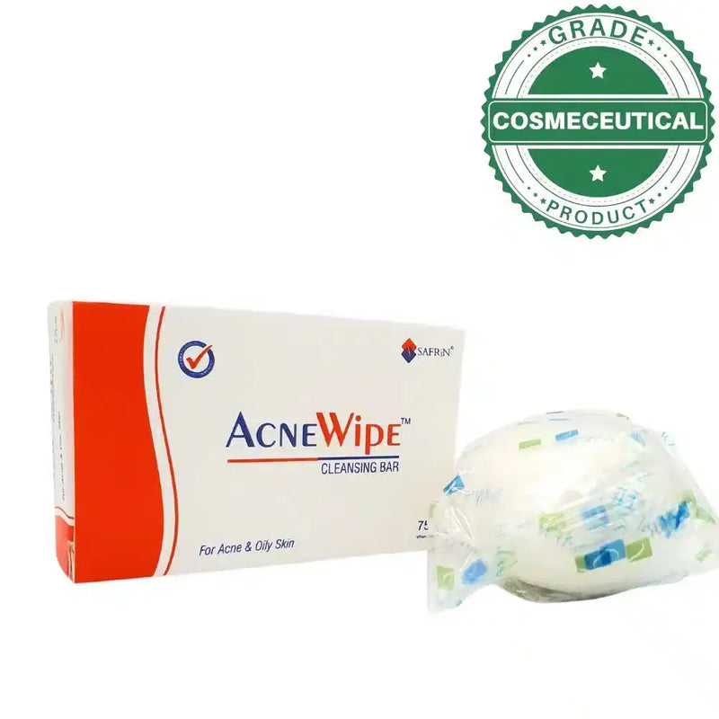 Acnewipe Cleansing Bar for Acne & Oily Skin 75g