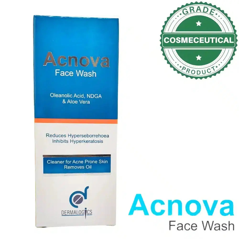 ACNOVA FACE WASH 60ml Dermalogics