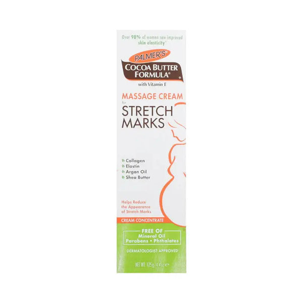 Massage cream for stretch marks
