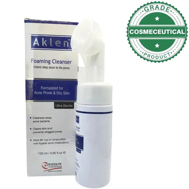 Aklen Foaming Cleanser for Acne Prone & Oily Skin — 120ml