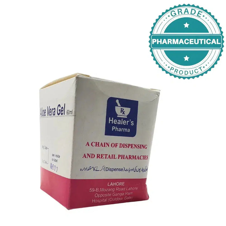 ALOE VERA GEL 60ml | DESPENSING ITEMS Healer's pharma