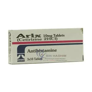 Arix 10mg Tablet ��� Antihistamine for Allergy Relief