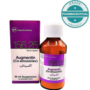 Augmentin Syrup (co-amoxiclav 156.23 mg/5ml) 90ml
