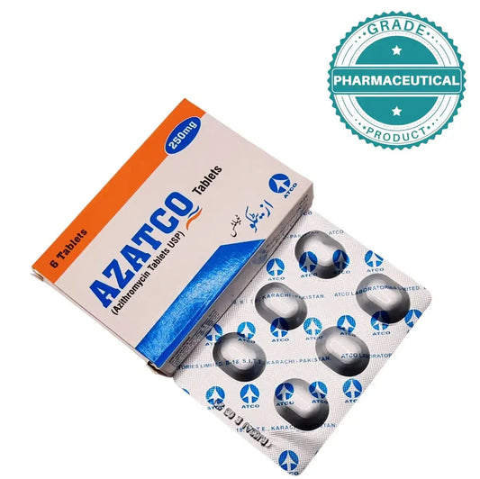 Azatco Tablets (Azithromycin) 250mg