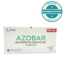 Azobar Tablets Azithromycin 500mg (Pack of 6) photo 2