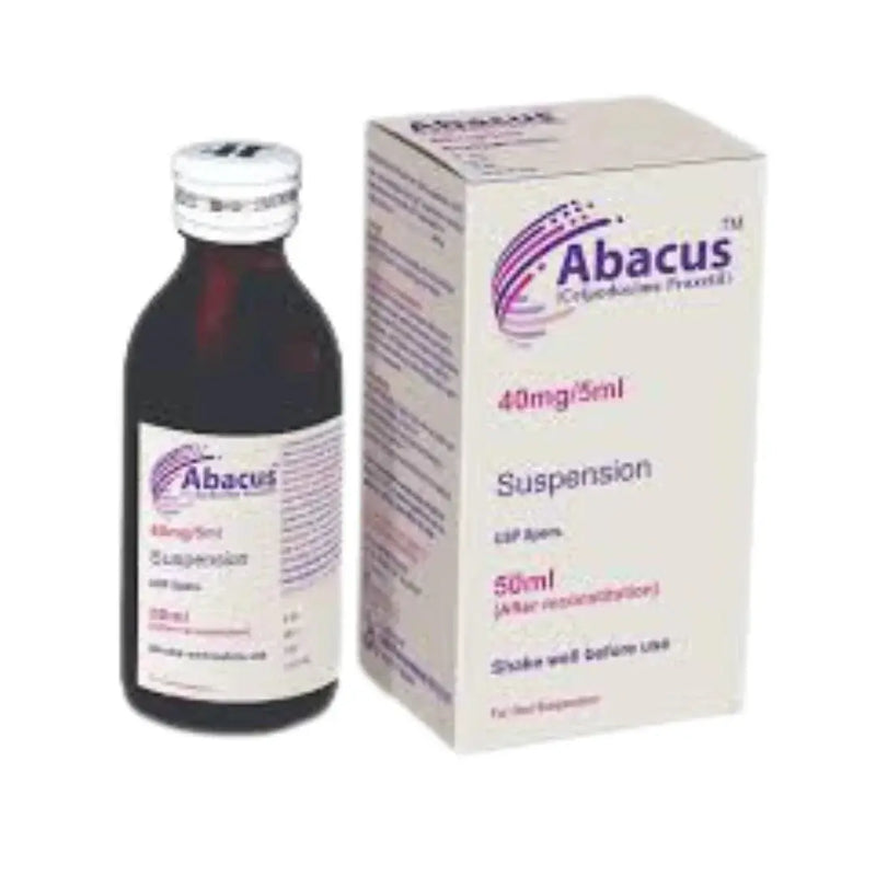 Abacus 40mg/5ml Suspension 50ml (Sami) - Buy Online at derma.pk