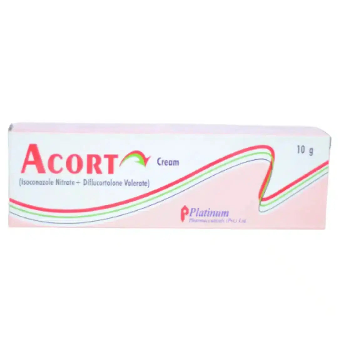 Acort Acort Cream 10g – Isoconazole Antifungal Steroid | Pakistan – Derma.pk