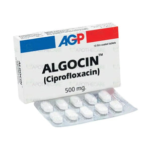 Algocin Tablets 500mg (Ciprofloxacin) - AGP Pharma | derma.pk