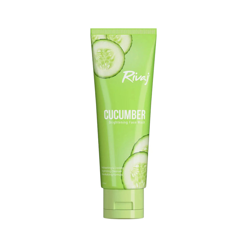 Rivaj Cucumber Extract Brightening Face Wash 100ml