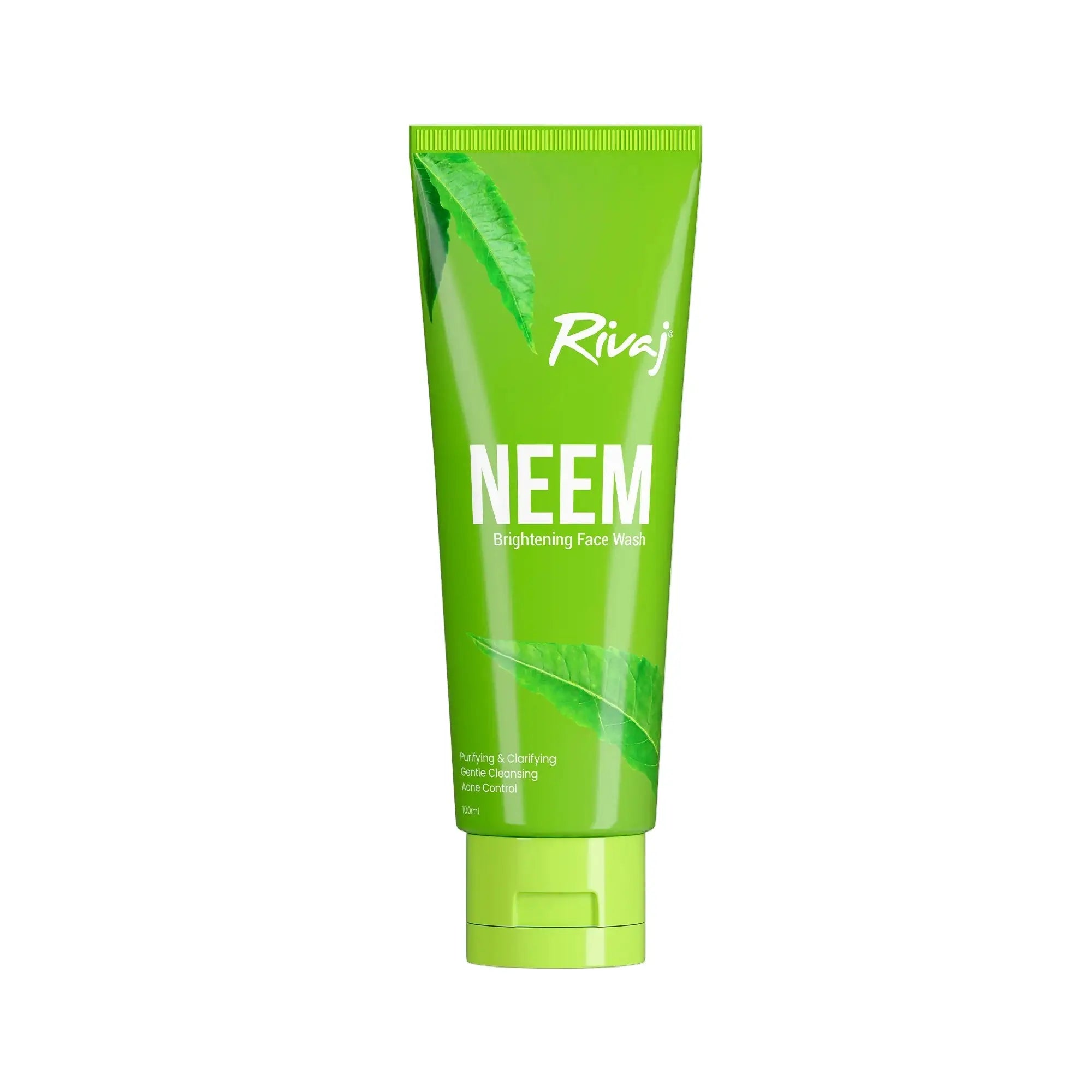 Rivaj Neem Extract Whitening Face Wash 100ml ��� Brightening & Purifying