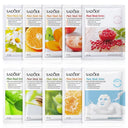 SADOER Plant-Based Face Sheet Masks - Multi-Pack (3/5/10/12 Pcs Random) - Assorted Variants (Sent at Random Based on Availability) photo 3
