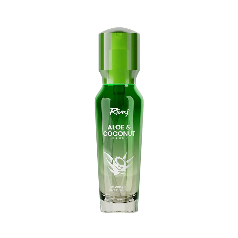 Rivaj Aloe Vera Coconut Hair Serum 40ml – Hydrating & Nourishing Treatment
