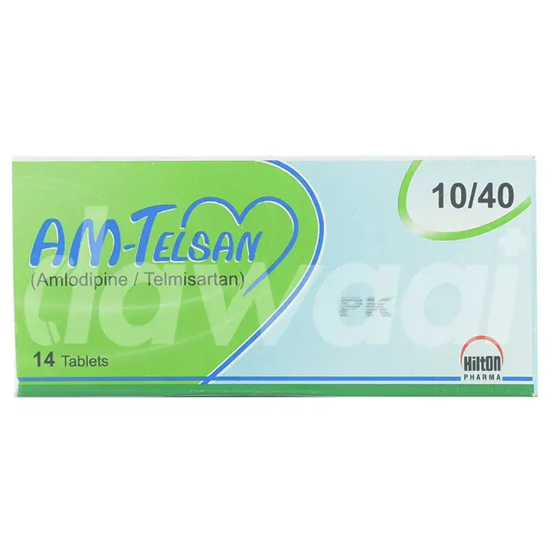 Am Telsan 10/40mg Tab – Available in Pakistan