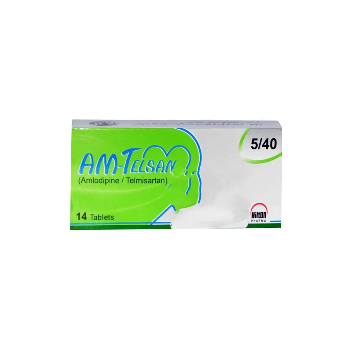 Am Telsan 5/40mg Tab – Amlodipine & Telmisartan for Blood Pressure & Heart Health