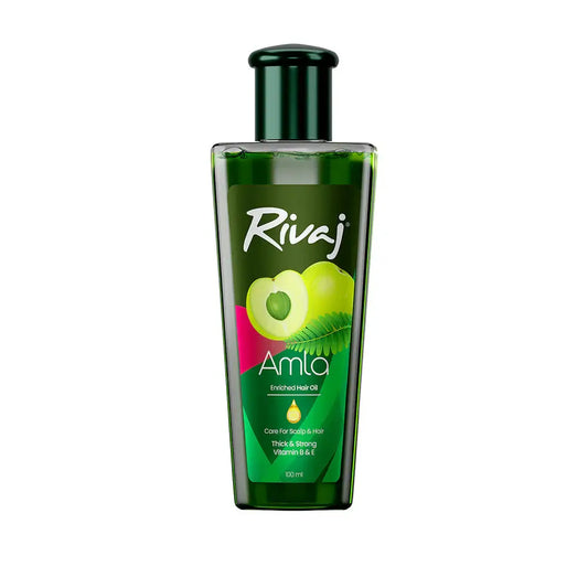 Rivaj Amla Enriched Hair Oil 100ml ��� Strengthens Roots & Promotes Hair Growth