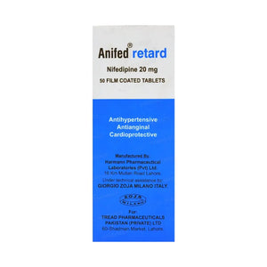 Anifed Retard 20mg Tablet – Calcium Channel Blocker for Hypertension