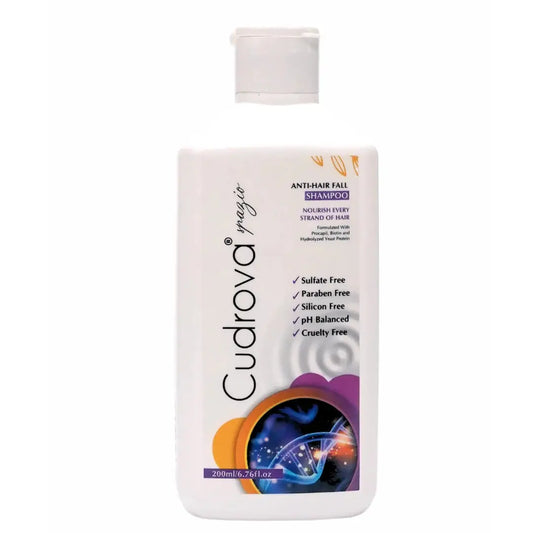 Cudrova Spazio Anti-Hair Fall Shampoo for All Hair Types (200ml) - Made in Canada