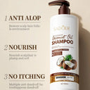 Sadoer Anti Dandruff Coconut Oil Nourishing Smooth Fluffy Shampoo 500ml photo 4