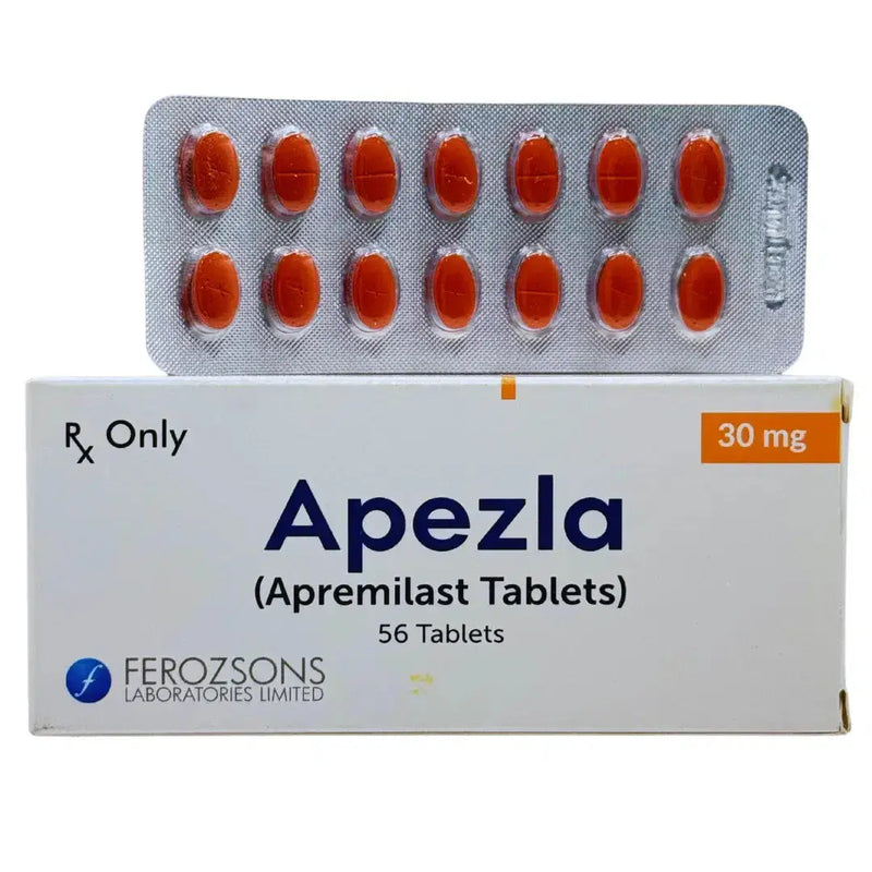 Apezla Tablets 30mg (Apremilast) - Prescription Required