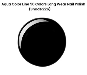 Aqua Color Line Long Wear Nail Polish 15ml - Shade 226