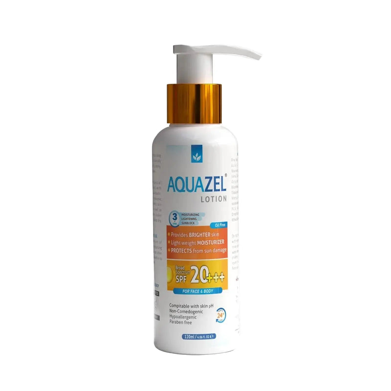 Aquazel Moisturizing Lotion with SPF 20 for Face & Body
