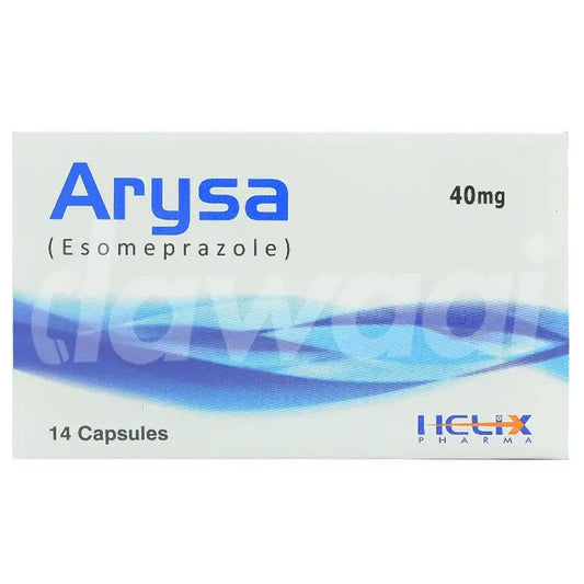 Arysa 40mg Capsule – Esomeprazole Proton Pump Inhibitor for Acid Reflux – Available in Pakistan