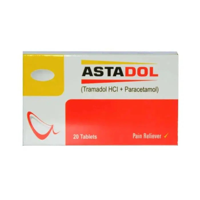 Astadol 37.5/325mg Tablets — Tramadol & Paracetamol for Pain Relief