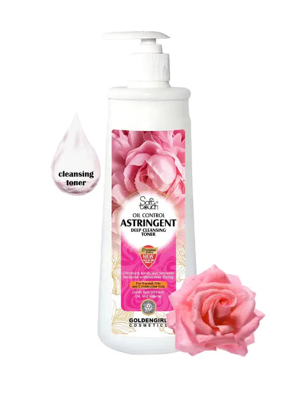 Soft Touch Astringent 500ML – Oil Control & Pore Tightening Facial Toner