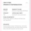 SADOER Botany And Fruits Grape Bright Skin Face Sheet Mask photo 3