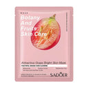 SADOER Pack of 8 Botany And Fruits Brightening Hydrating Moisturizing Facial Mask - Assorted Variants (Sent at Random Based on Availability) photo 5
